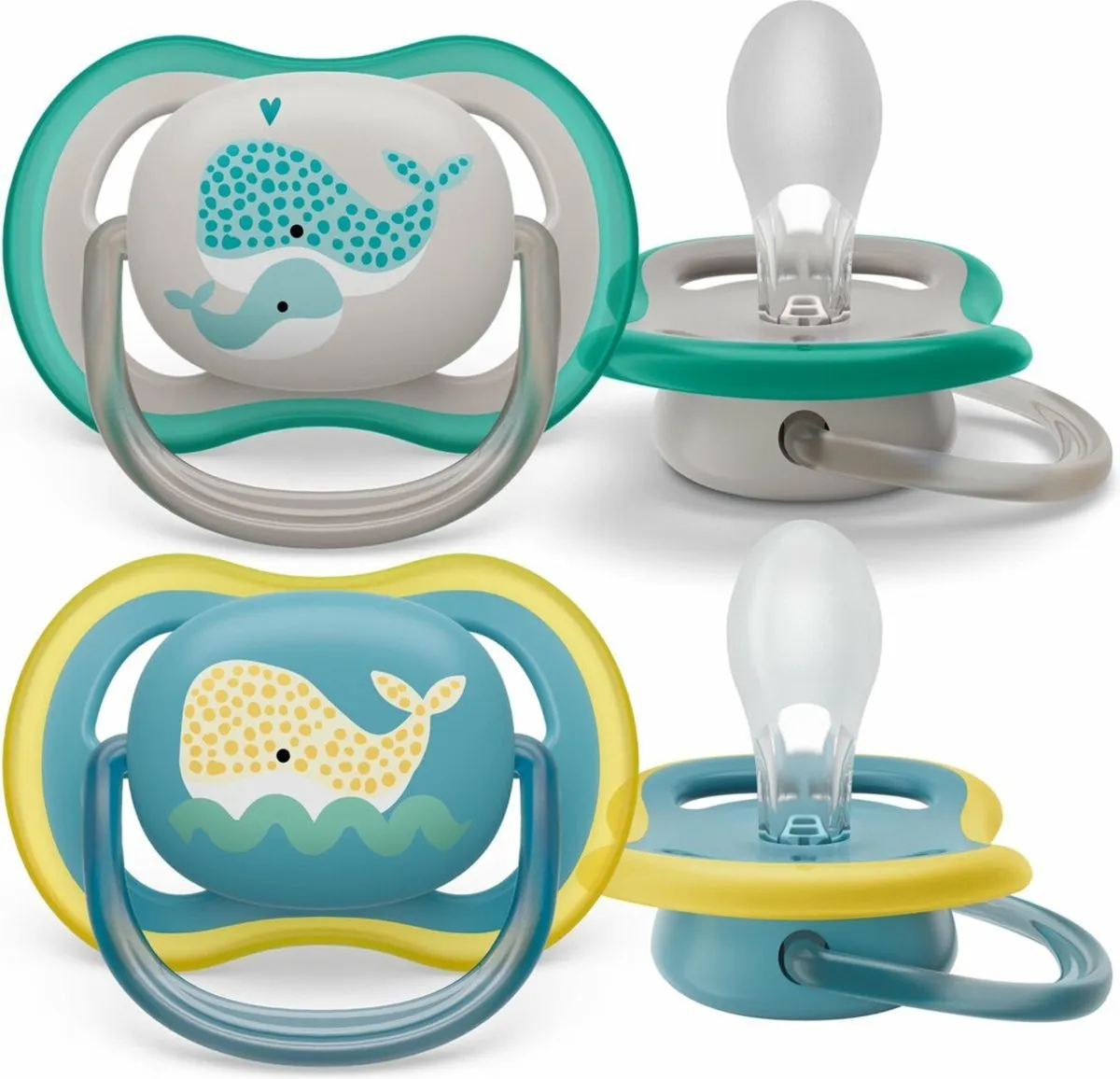 Avent Fopspeen 18M+ Ultra Air Walvis (2 stuks)