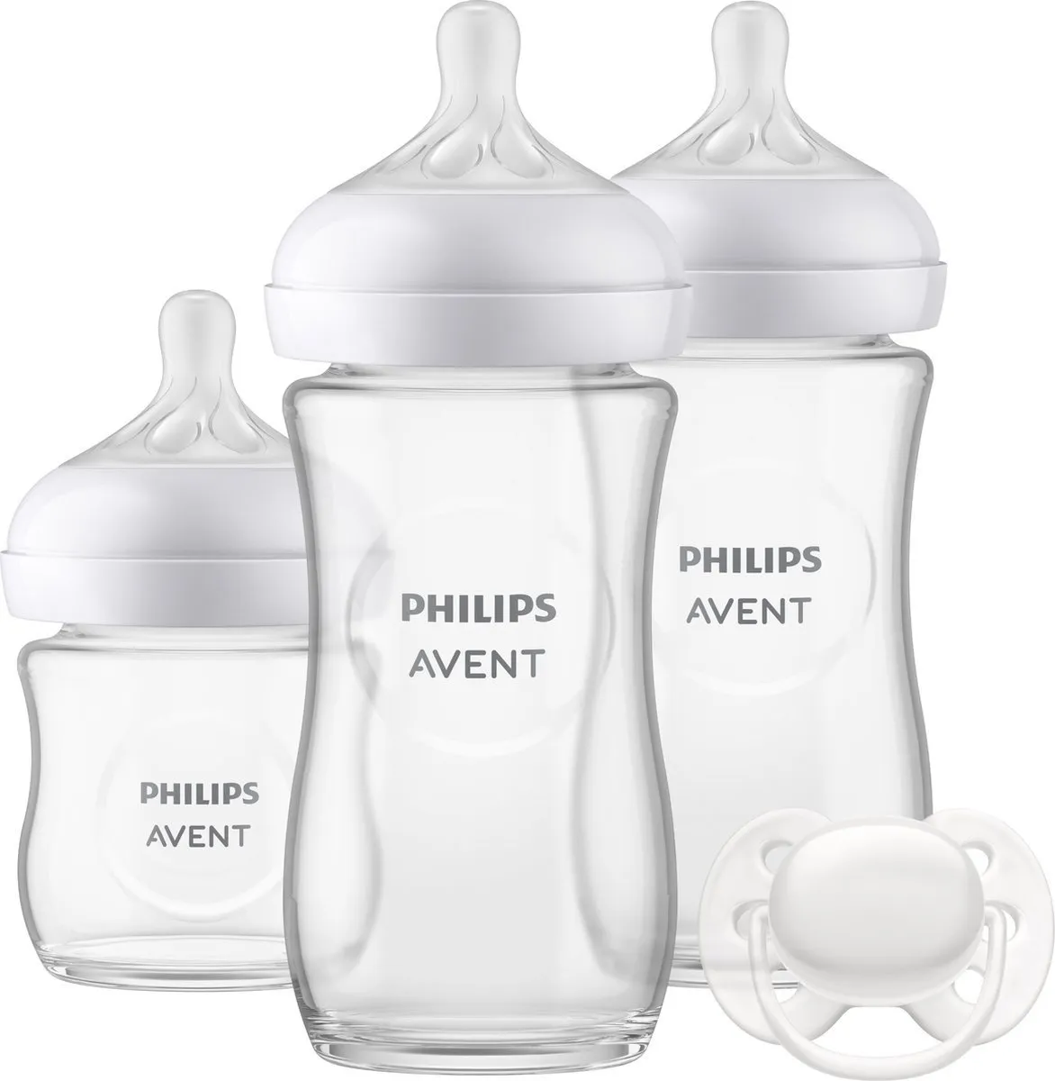 Avent Starterset Natural 3.0 Fles Glas (1 stuk)