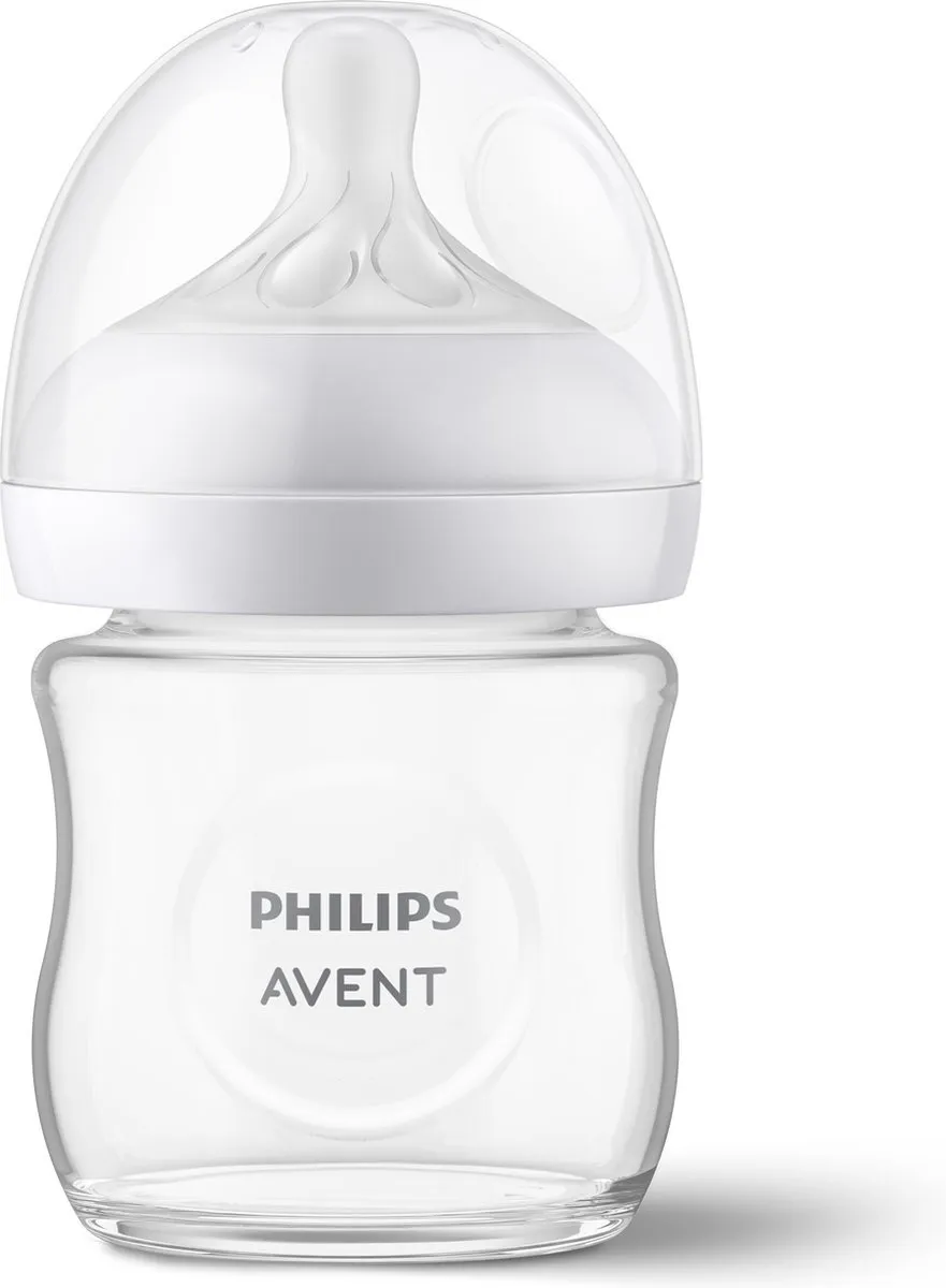 Avent Zuigfles Natural 3.0 Glas 120 Ml (1 stuk)