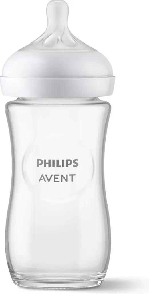 Avent Zuigfles Natural 3.0 Glas 240 Ml (1 stuk)