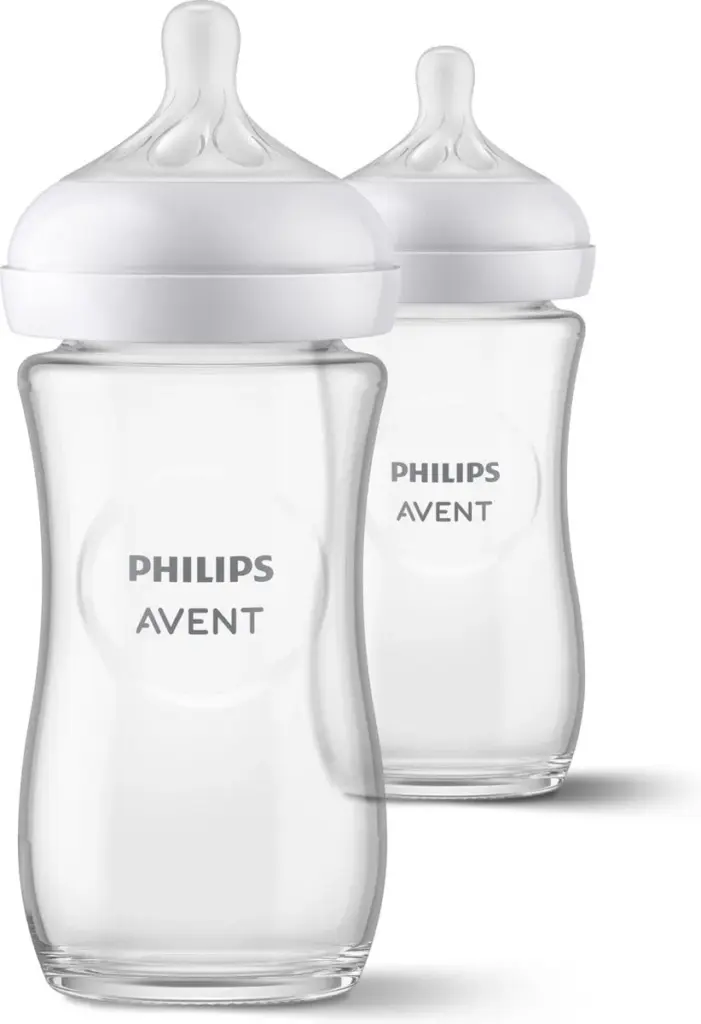 Avent Zuigfles Natural 3.0 Glas Duo (2 stuks)
