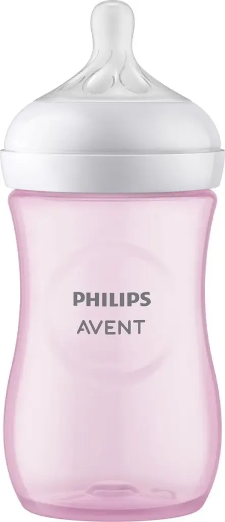 Avent Zuigfles Natural 3.0 Roze (1 stuk)