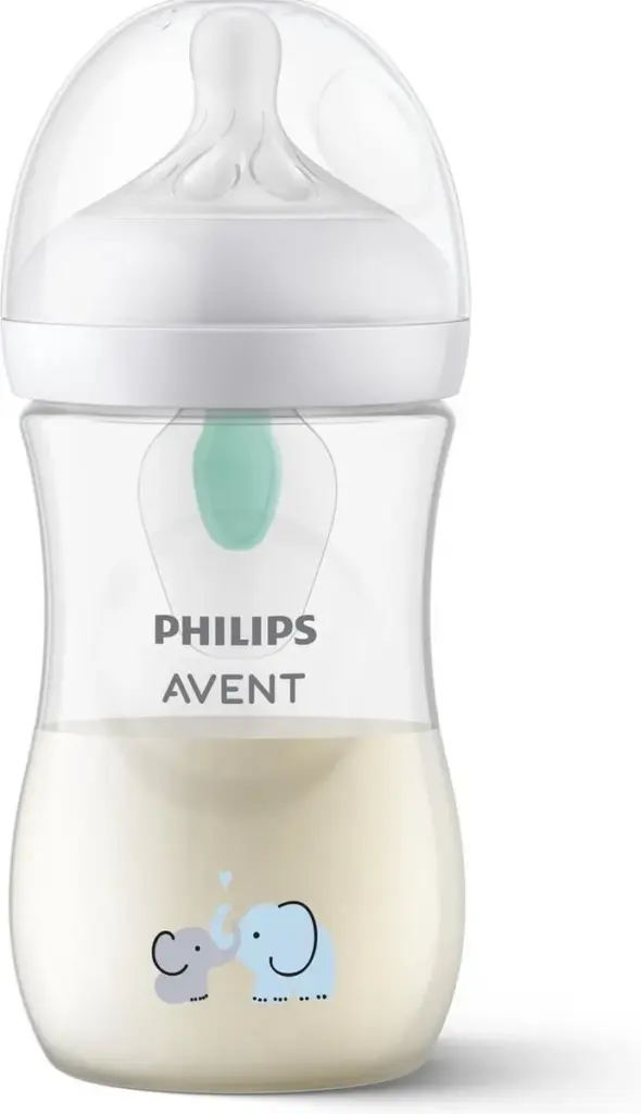Avent Zuigfles Natural Airfree Olifant (1 stuk)