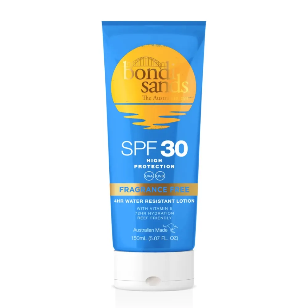 Bondi Sands Sun Lotion Tube Spf30 Geurvrij (150 ml)