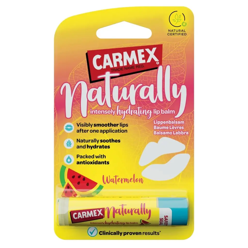 Carmex Lippenbalsem Naturally Watermelon Stick (4,25 gr)