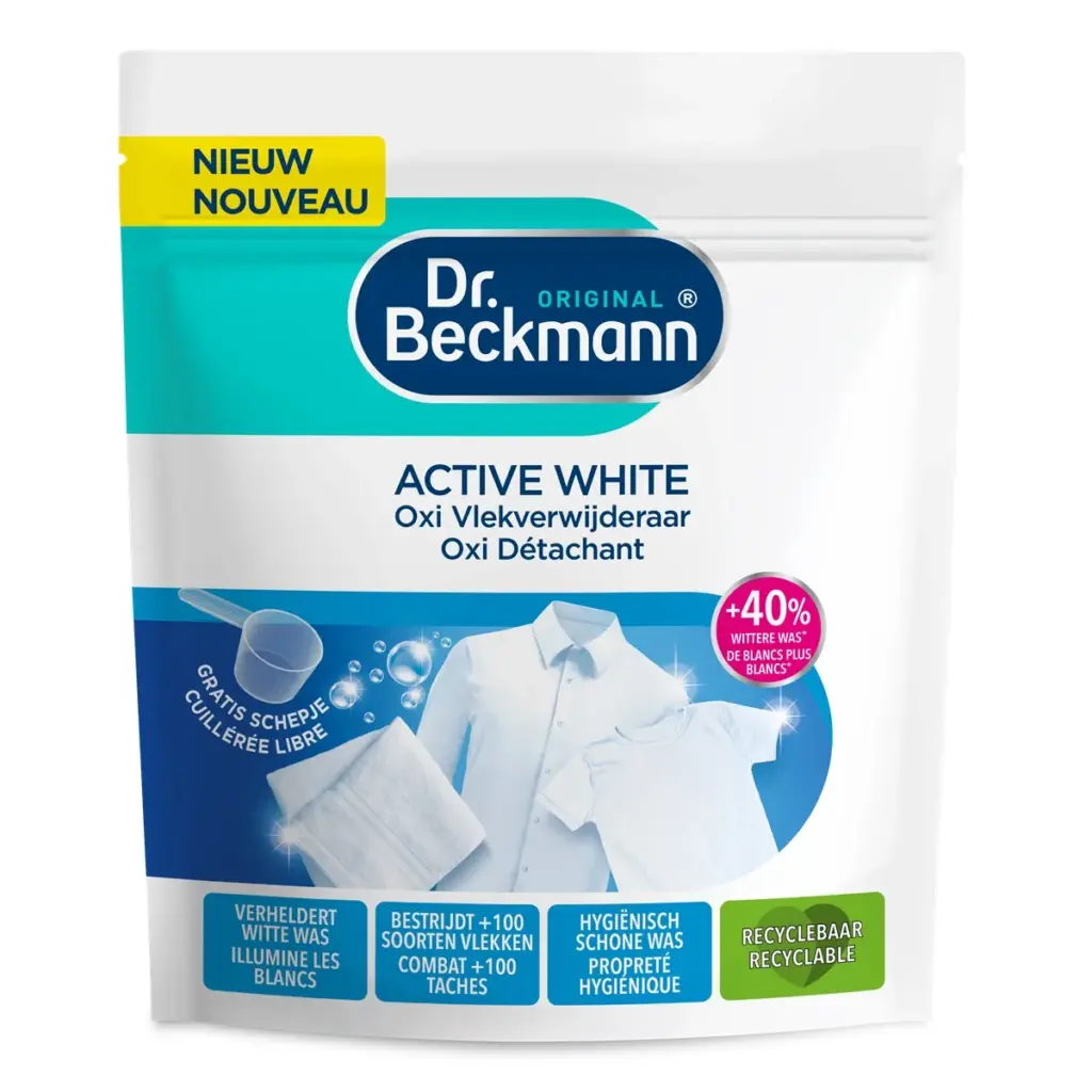 Dr. Beckmann Textiel Active White Oxi Vlekverwijderaar (400 gr)