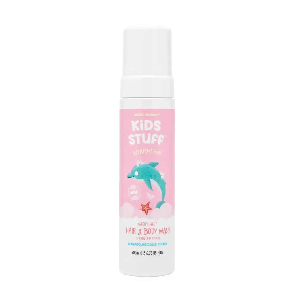 Kids Stuff Hair & Body Wash Wacky Whip Pink (200 ml)