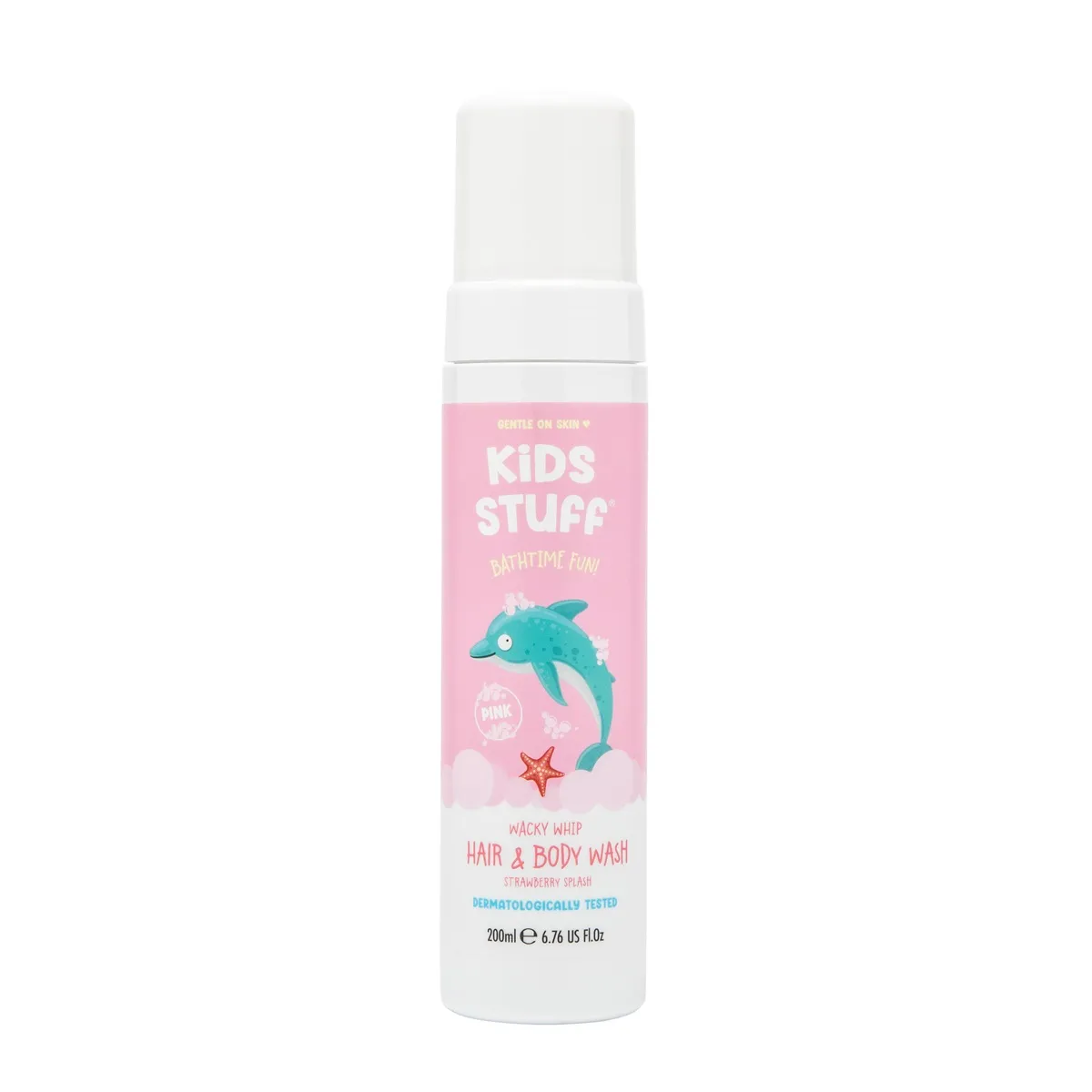 Kids Stuff Hair & Body Wash Wacky Whip Pink (200 ml)