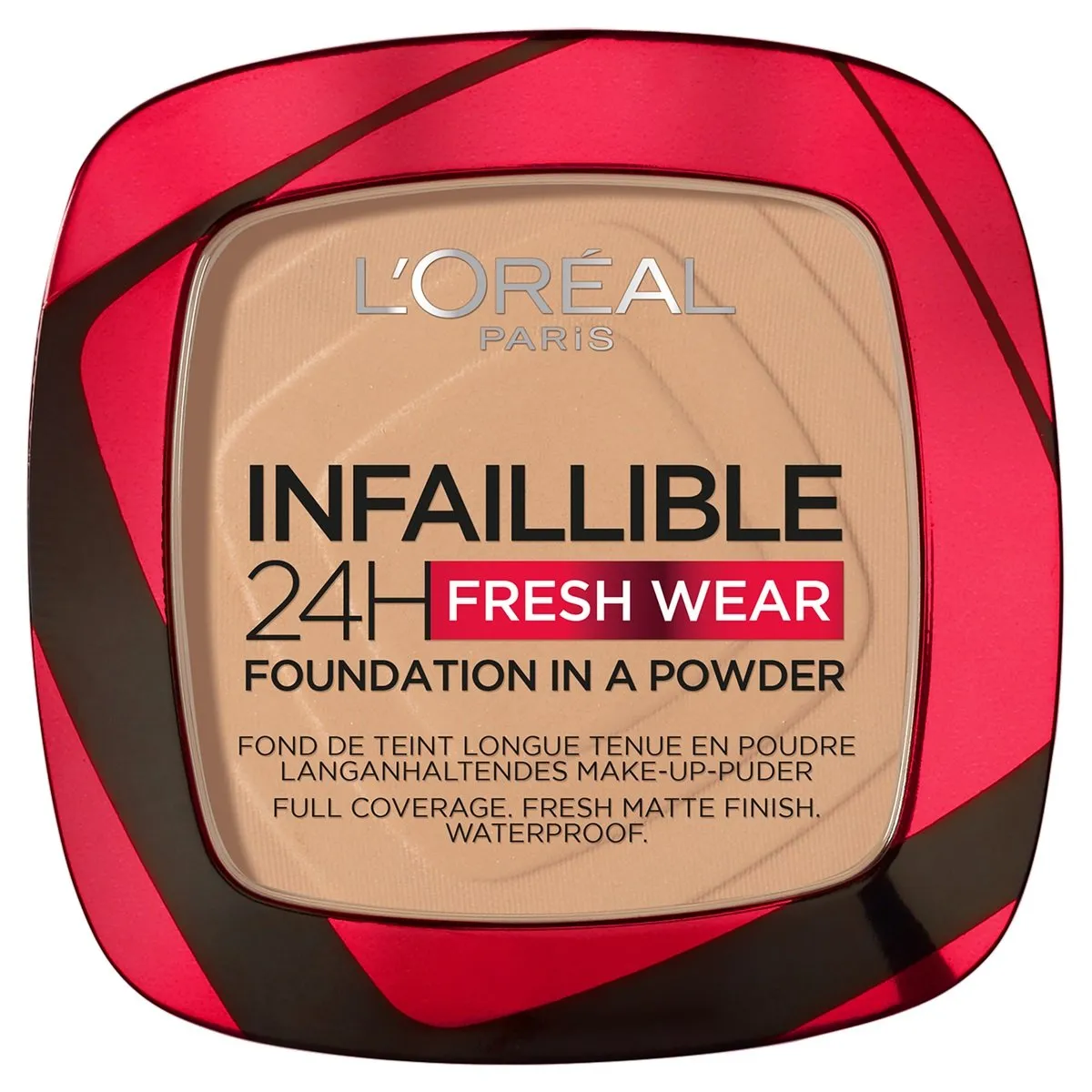 L'Oréal Foundation Poeder Infaillible Fresh Wear 140 Golden Beige (1 stuk)