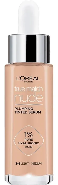 L'Oréal Serum True Match Nude 3-4 Light Medium (1 stuk)