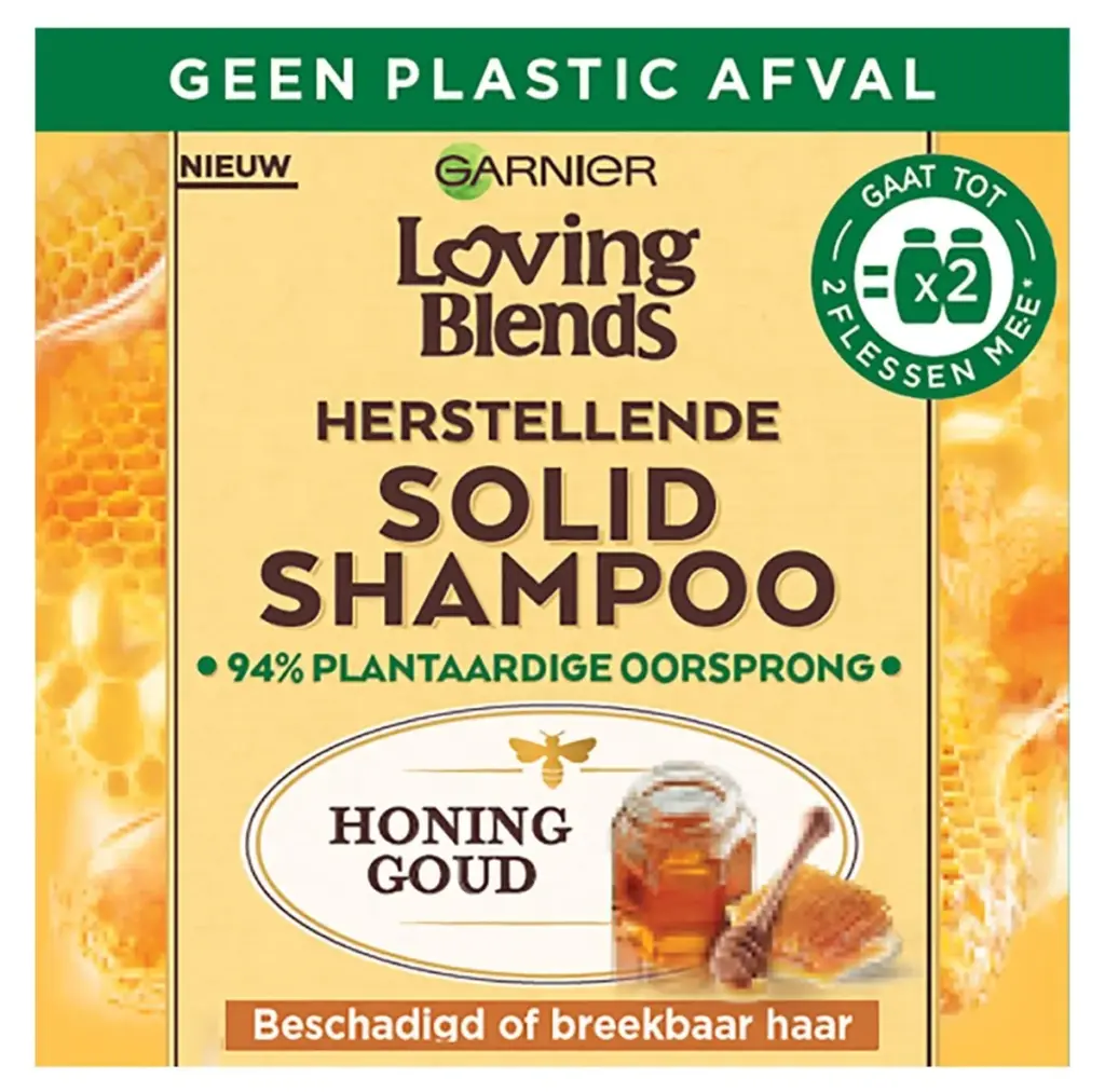 Garnier Loving Blends Shampoo Bar Honing Goud (60 gr)