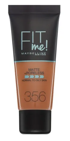Maybelline New York Foundation Matte Fit Me 356 (1 stuk)