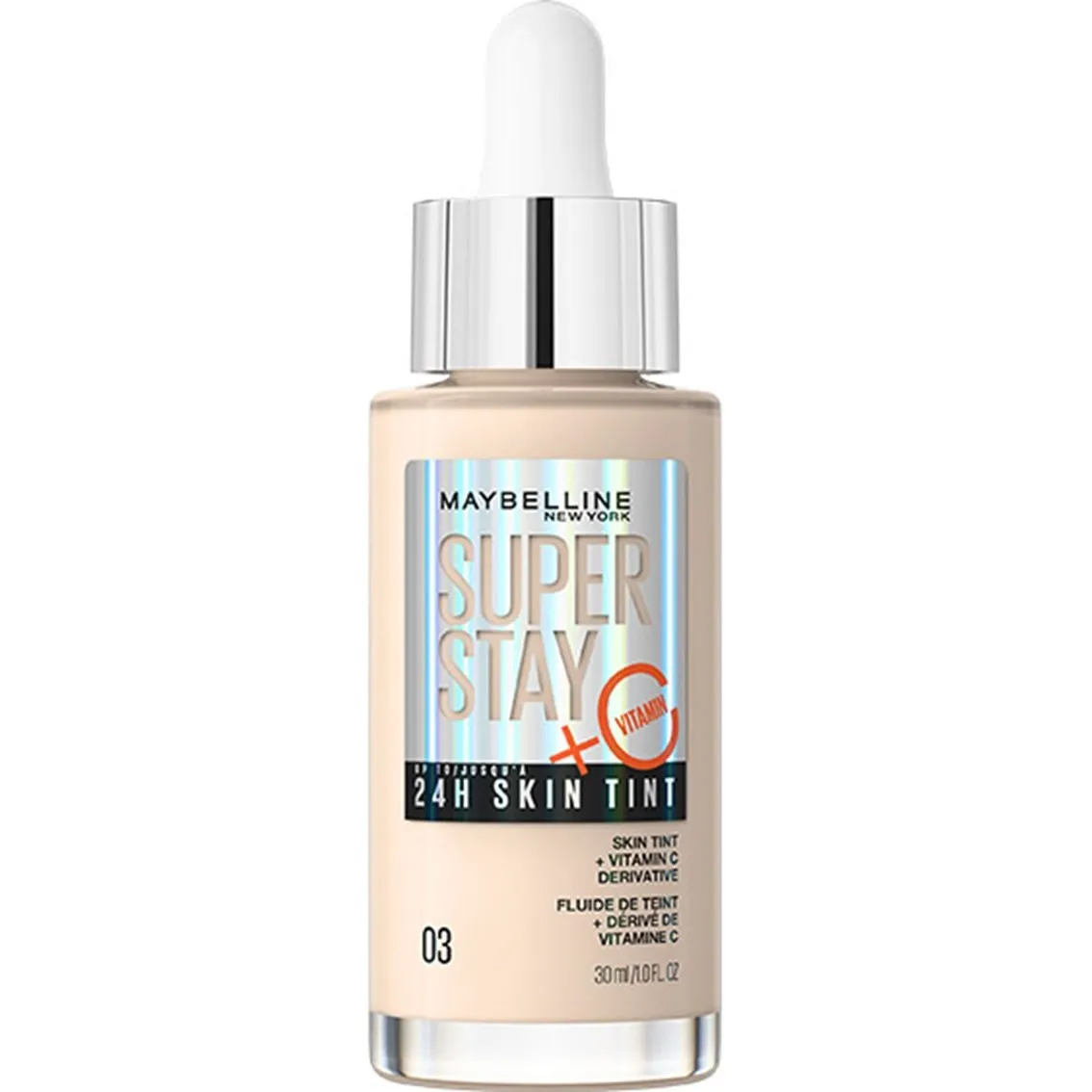 Maybelline New York Foundation Superstay Glow Skin Tint 03 (30 ml)