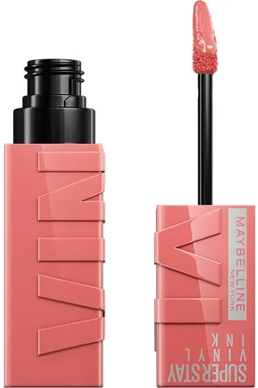 Maybelline New York Lipstick Superstay Vinyl 100 Charmed (1 stuk)