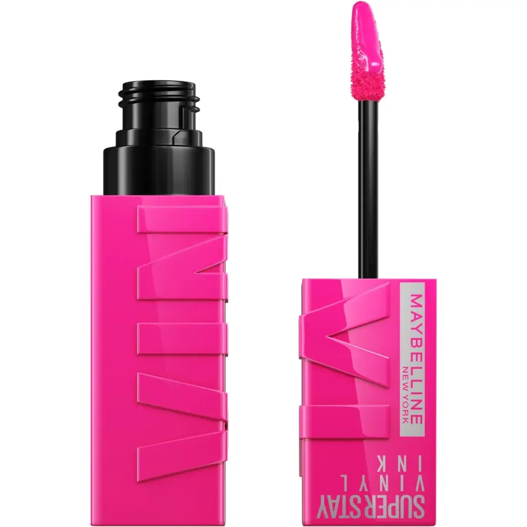 Maybelline New York Lipstick Superstay Vinyl 150 Striking (1 stuk)