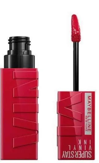 Maybelline Lipstick Superstay Vinyl Ink 50 Wicked (1 stuk)