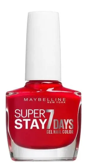 Maybelline New York Nagellak Super Stay 7 Days 80 Passionate Red (1 stuk)