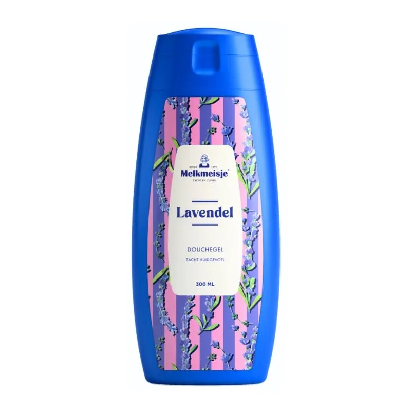 Melkmeisje Bad & Douche Creme Lavendel (300 ml)
