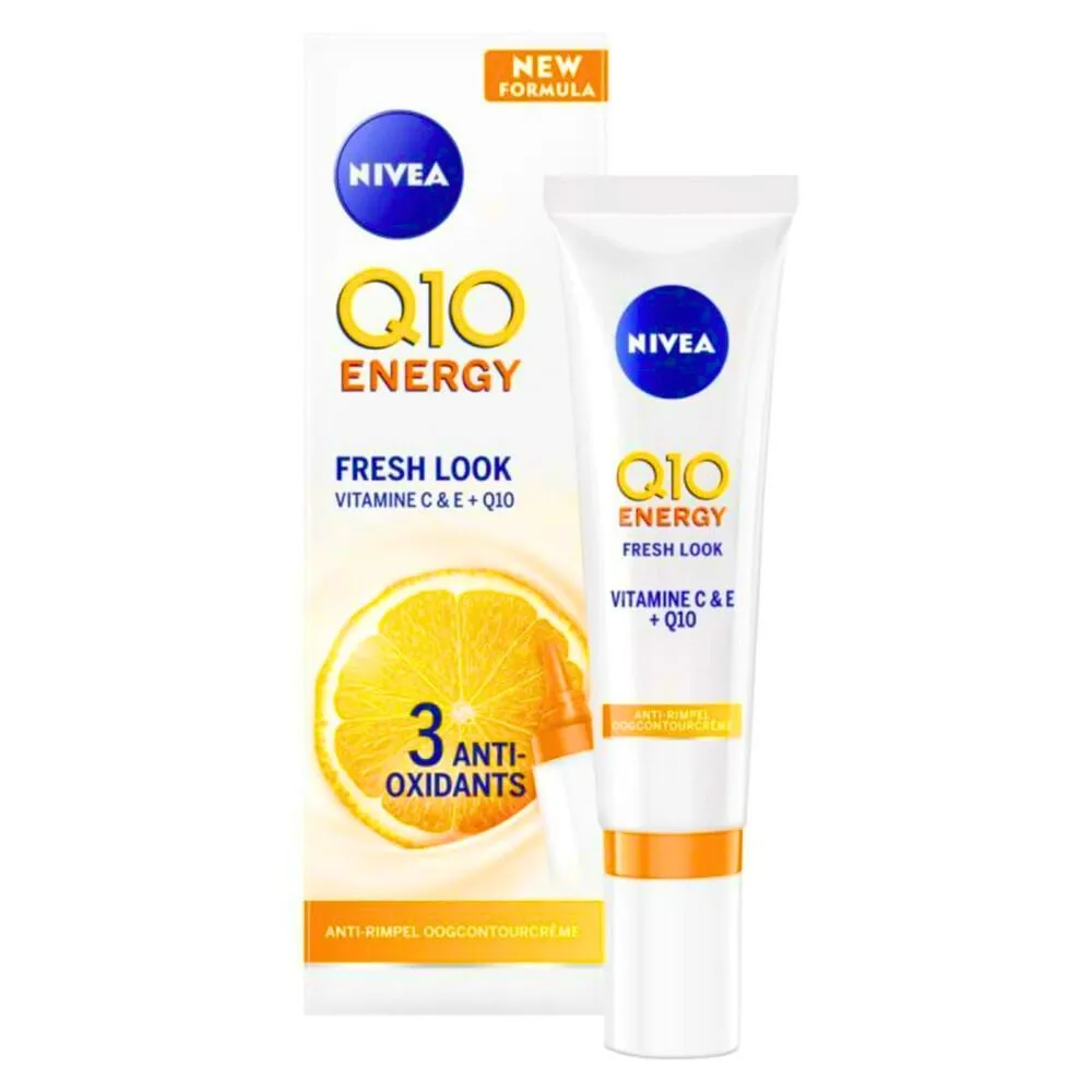 Nivea Oog Controurcreme Anti-Rimpel Q10 Energy (15 ml)