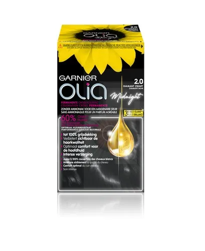 Garnier Olia 2.0 Diamant Zwart (1 stuk)