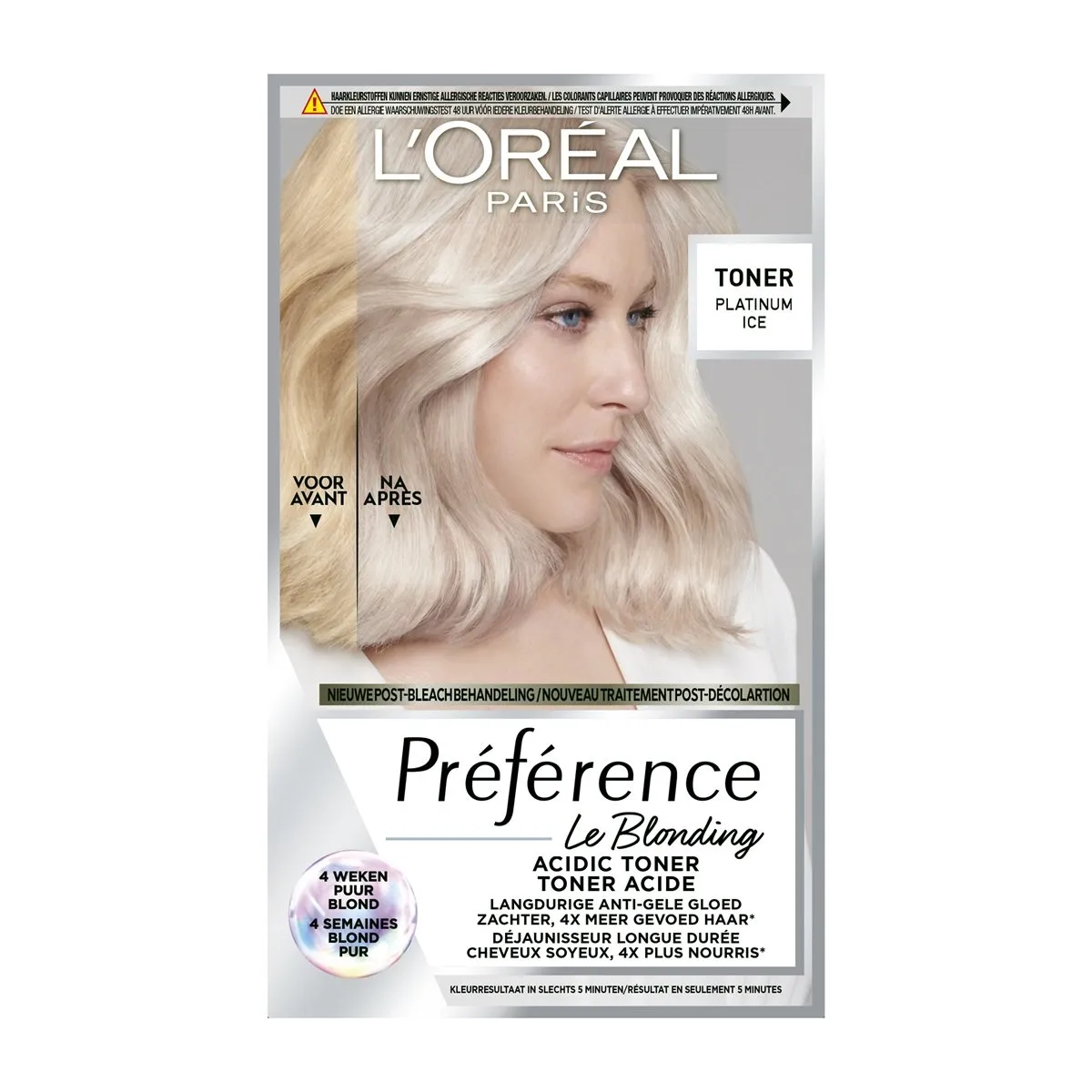 L'Oréal Paris Preference Le Blonding 01 Platinum Ice (1 stuk)