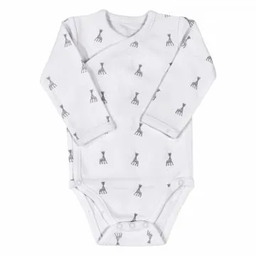 Sophie De Giraf Overslag Romper 50Cm Wit (1 stuk)