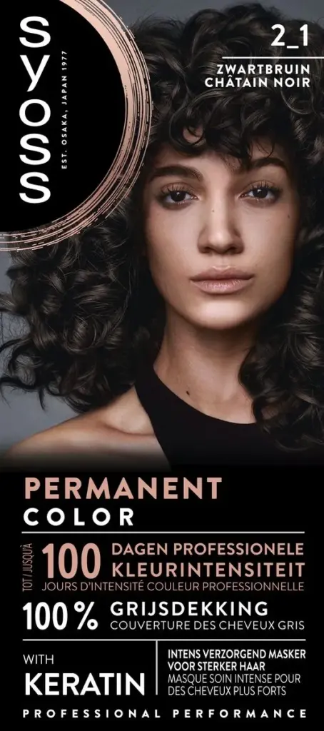 Syoss Colors 2-1 Zwartbruin (1 stuk)