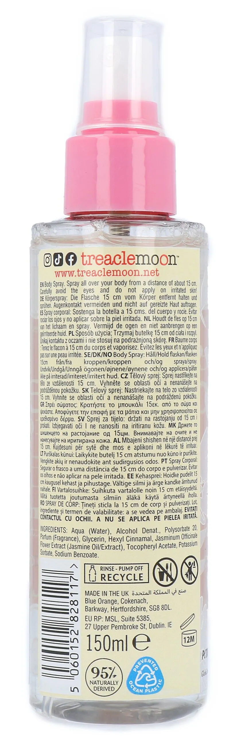 Treaclemoon Love Rouge Body Mist (150 ml) - image 2