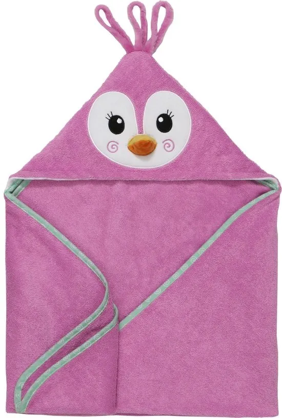 Zoocchini Baby Badcape | Penny Penguin (1 stuk)