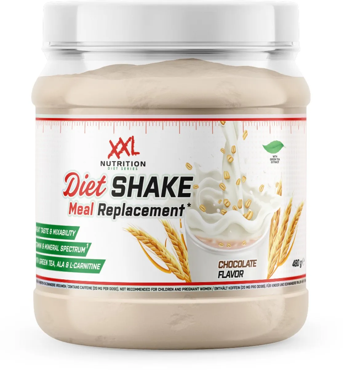 XXL Nutrition Diet Shake Chocolade (480 gr)