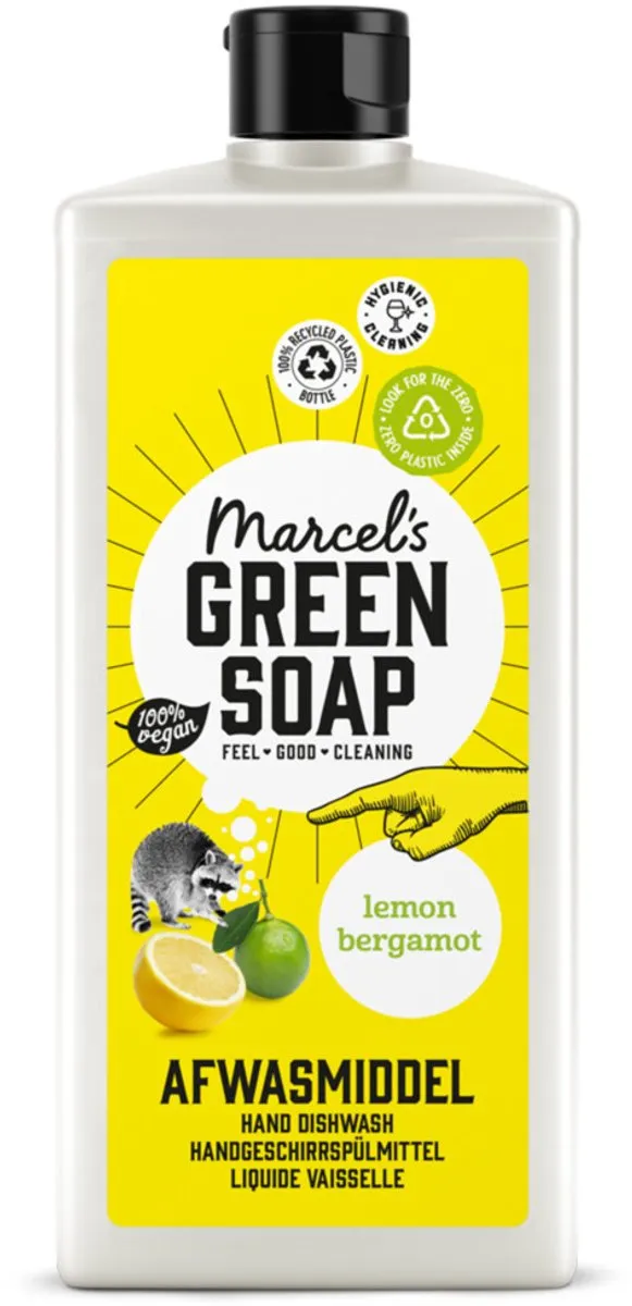 Marcel's Green Soap Afwasmiddel Lemon & Bergamot (500 ml)