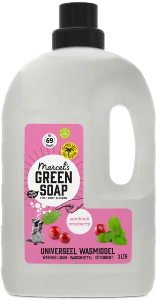 Marcel's Green Soap Wasmiddel Universeel Patchouli & Cranberry (3000 ml)