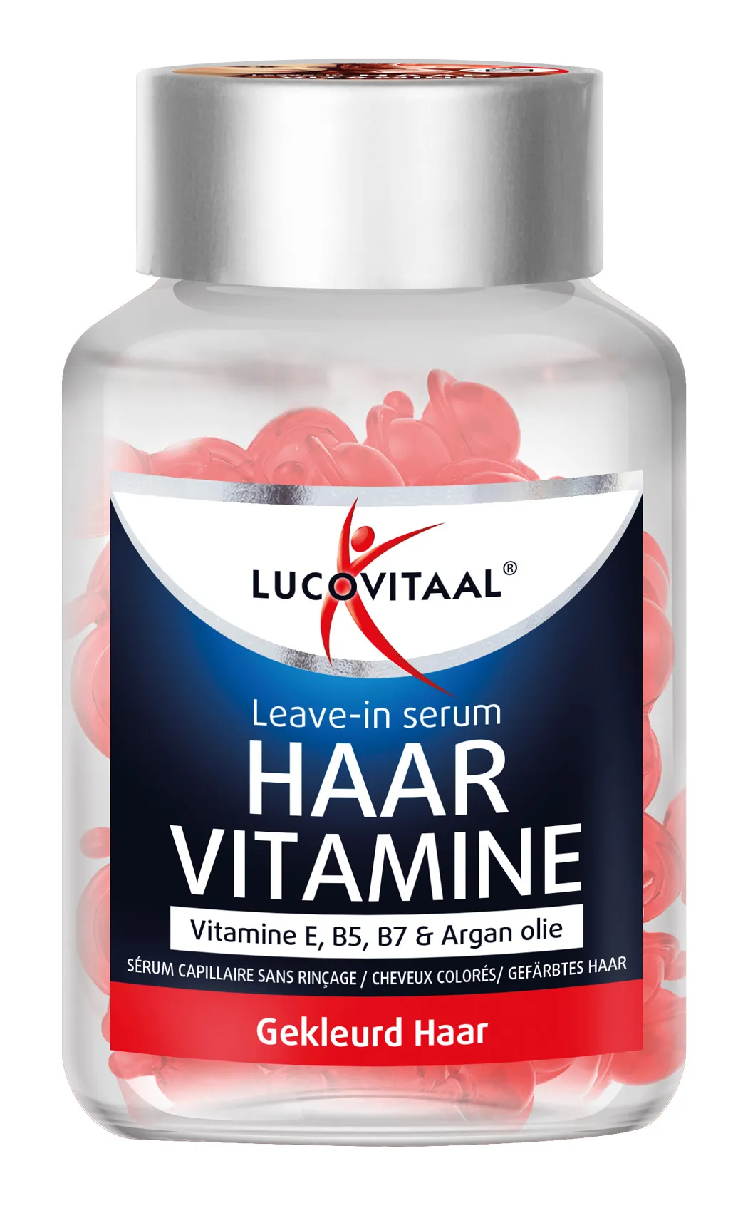 Lucovitaal Leave-in Serum Vitamine - Gekleurd Haar (25 twist capsules)