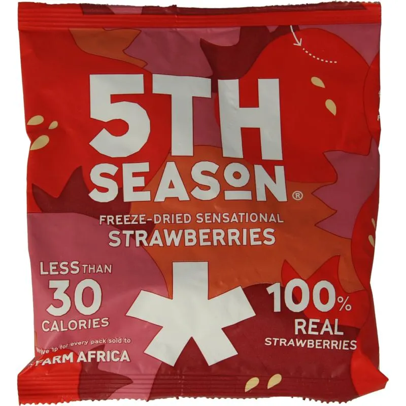5Th Season Freeze Dried Strawberries (8 gr)