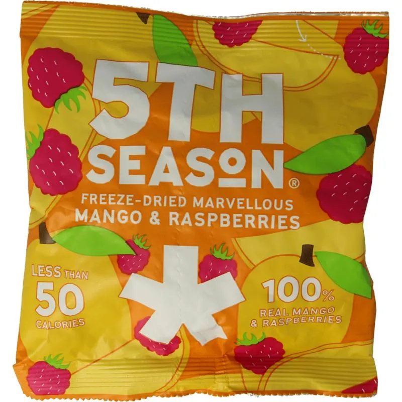 5Th Season Freeze Dried Mango & Raspberry (14 gr)