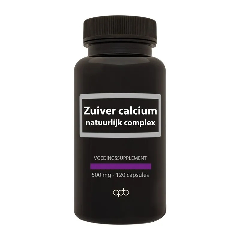 Apb Holland Zuiver Calcium Natuurlijk Complex 500Mg (120 capsules)