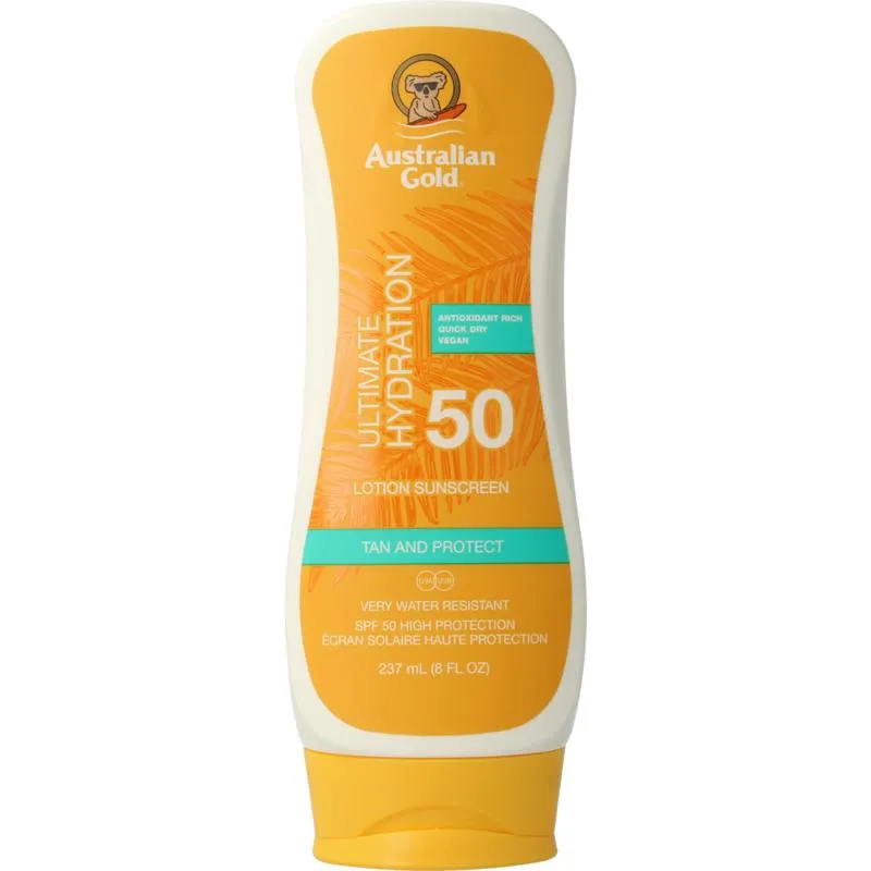 Australian Gold Lotion Bronzer Ultimate Hydration Spf50 (237 ml)