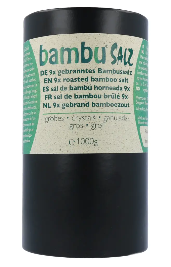 Bambu Salz Bamboezout Grof 9X Gebrand (1000 gr)