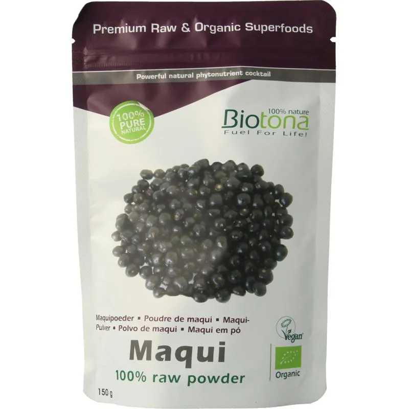Biotona Maqui Raw Powder Bio (150 gr)