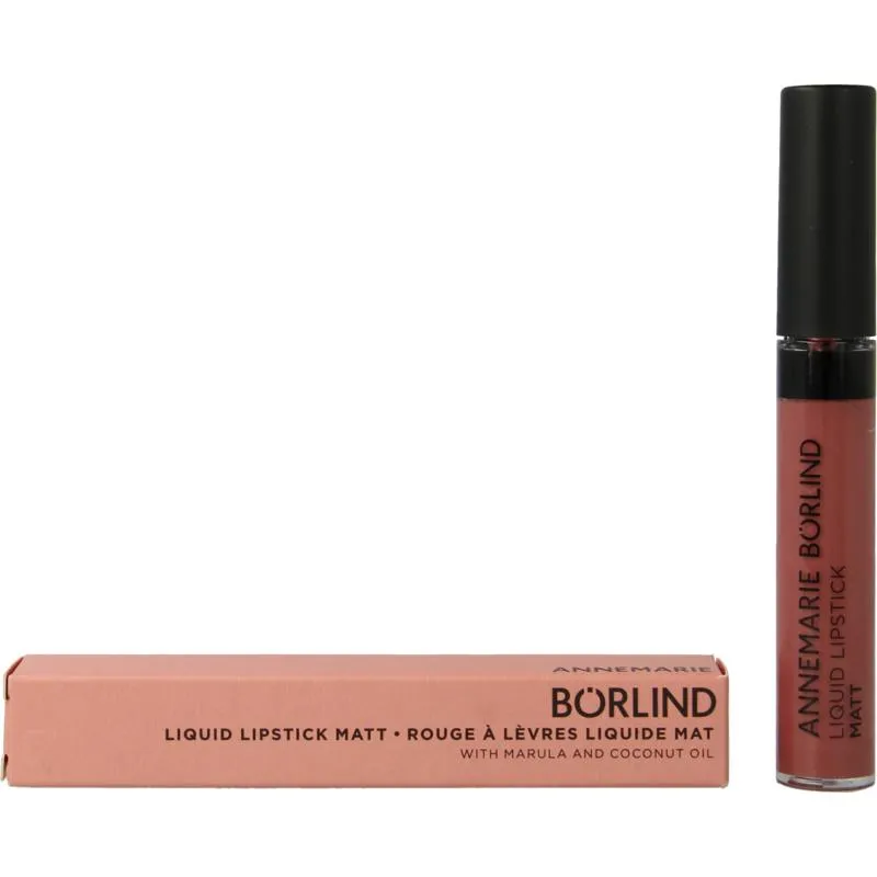 ANNEMARIE BÖRLIND Lipstick Liquid Matt Rosewood (9 ml)