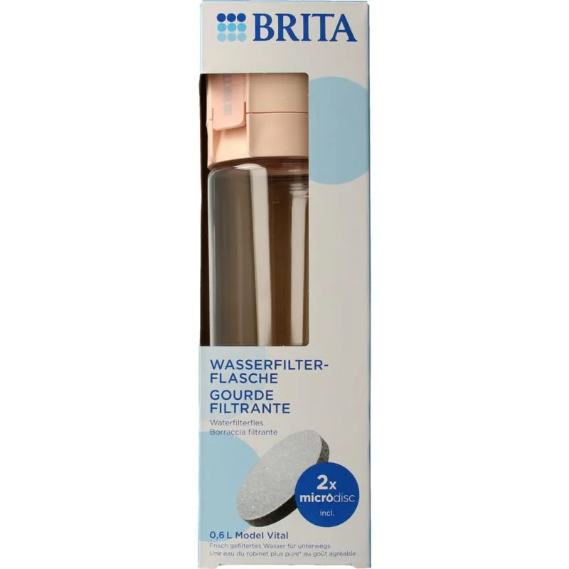 Brita Waterfles Vital Apricot (1 stuk)