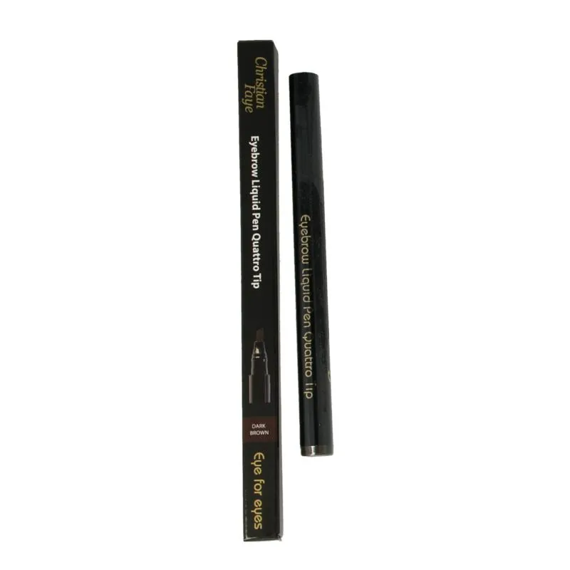 Christian Faye Eyebrow Liquid Pen Quattro Tip Dark Brown (1,3 gr)