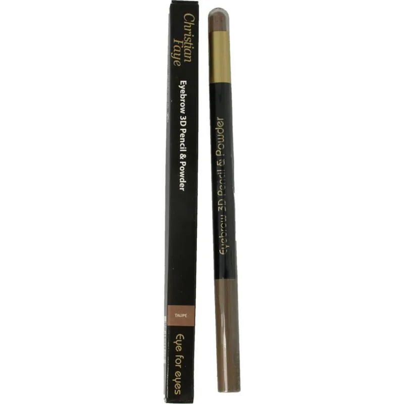 Christian Faye Eyebrow 3D Pencil & Powder Taupe (1 gr)
