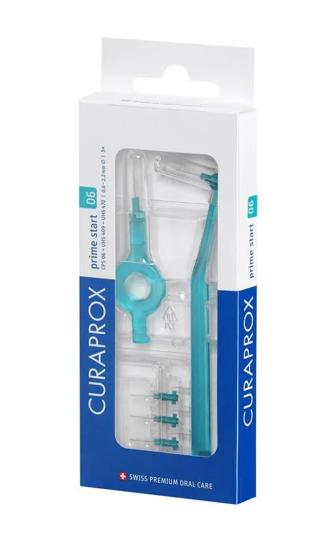 Curaprox Cps 06 Prime Start Rager Set Turquoise 2.2 Mm (1 set)