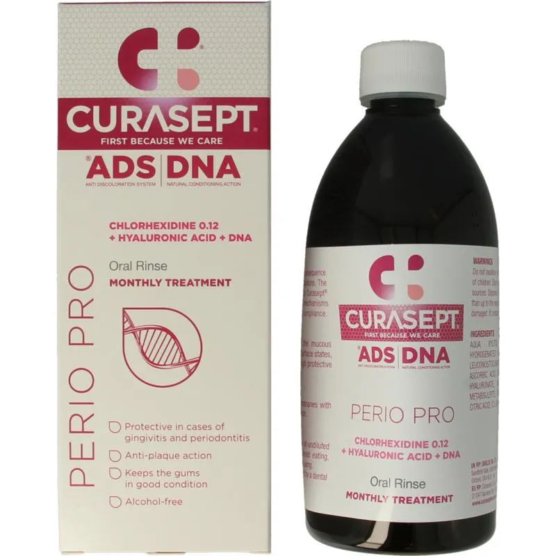 Curasept Perio Mondspoeling Chloorhexidine Ads (500 ml)