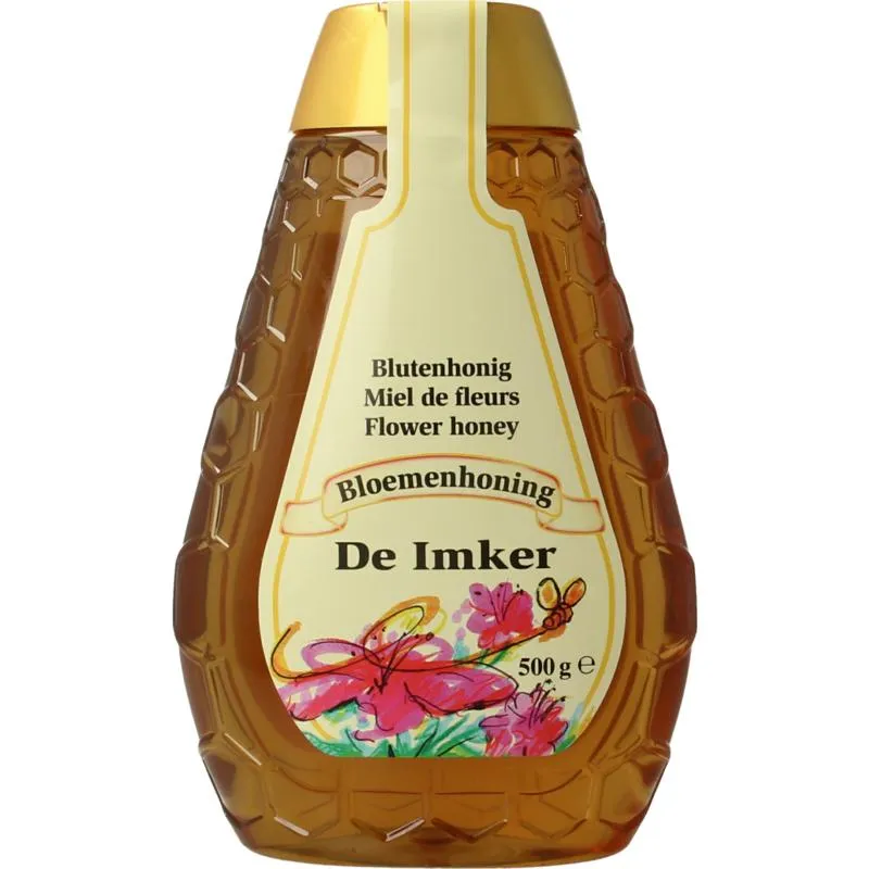 De Imker Bloemenhoning Knijpfles (500 gr)