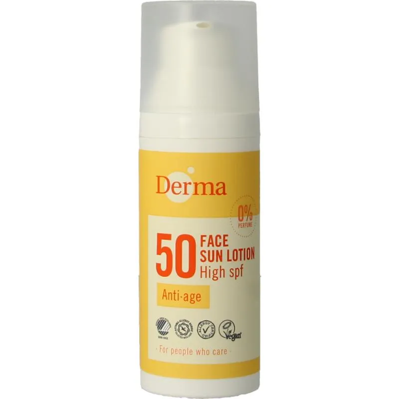 Derma Sun Face Lotion Spf50 (50 ml)