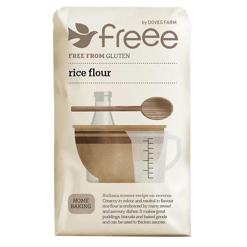 Doves Farm Rijstmeel Glutenvrij (1000 gr)