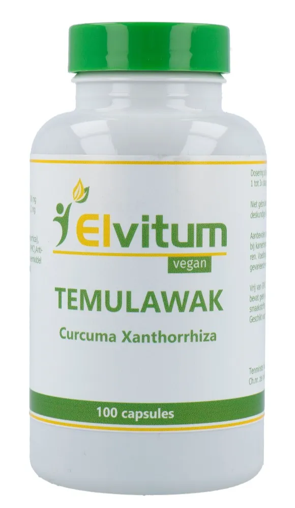 Elvitum Temulawak (100 capsules)