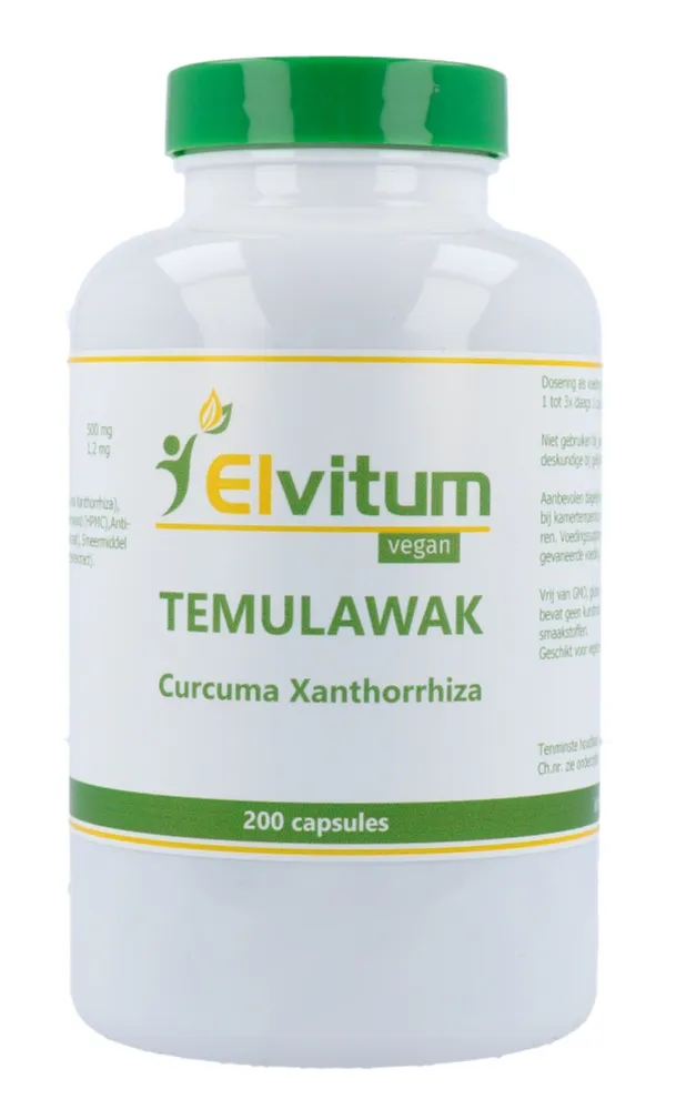 Elvitum Temulawak (200 capsules)